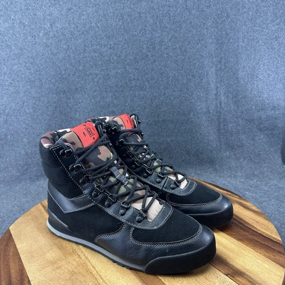 Pony X Rothco Black/Camo Trackitback Hi Boot Size 9.5 RARE SHOE‎